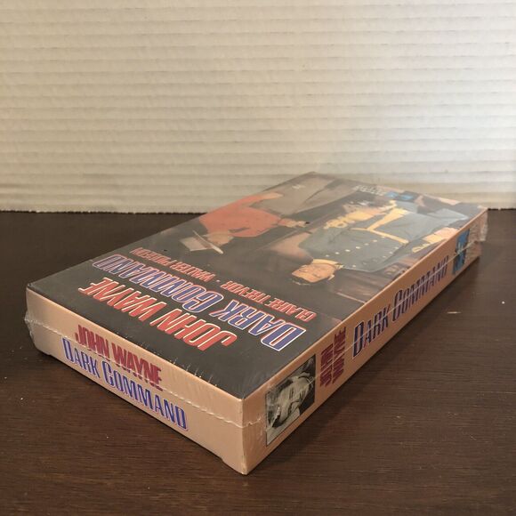 Dark Command VHS 1994 Colorized Version John Wayne Sealed New Claire Trevor - Picture 3 of 4
